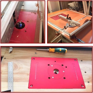 Mặt Bàn Máy Phay - Tấm Mặt Máy Phay Gỗ - Mặt Gá Máy Soi Cầm Tay Cốt 6.35mm Và 12.7mm