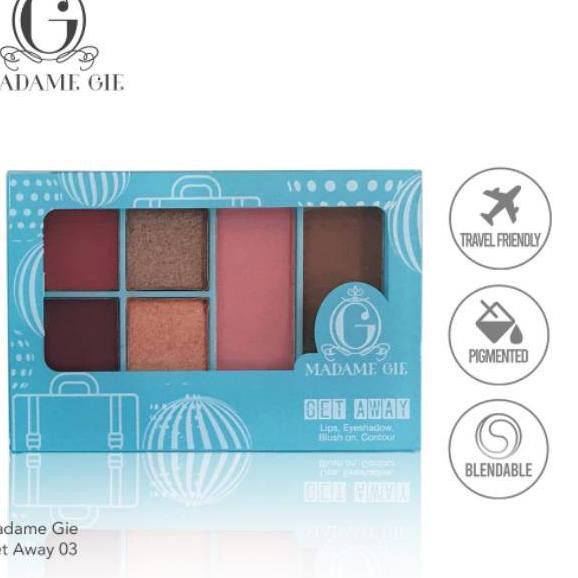 (hàng Mới Về) Bảng Phấn Trang Điểm Mặt Madame Gie Getaway | BigBuy360 - bigbuy360.vn