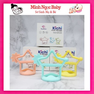 Gặm nướu🌺freeship🌺gặm nướu silicon hình ngôi sao cho bé 3m+