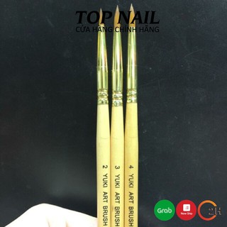 Cọ đắp hoa bột lông chồn Yuki chuẩn xịn