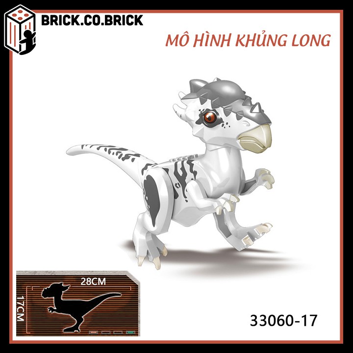 Khủng Long Lego Mô Hình Lắp Ráp Khủng Long Bạo Chúa Dinosaur Jurassic World Loại To - MỚI NHẤT 33060