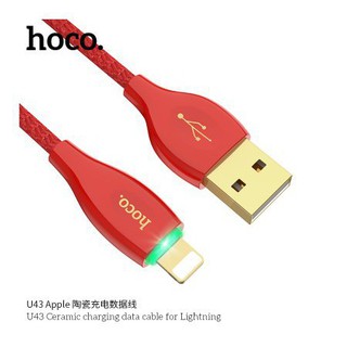 [SIÊU ĐẸP] CÁP SẠC Nhanh IPHONE HOCO U43 LIGHTNING Dài 1.2m -  Dây Sạc CHÍNH HÃNG Cho Điện Thoại IPHONE IPAD