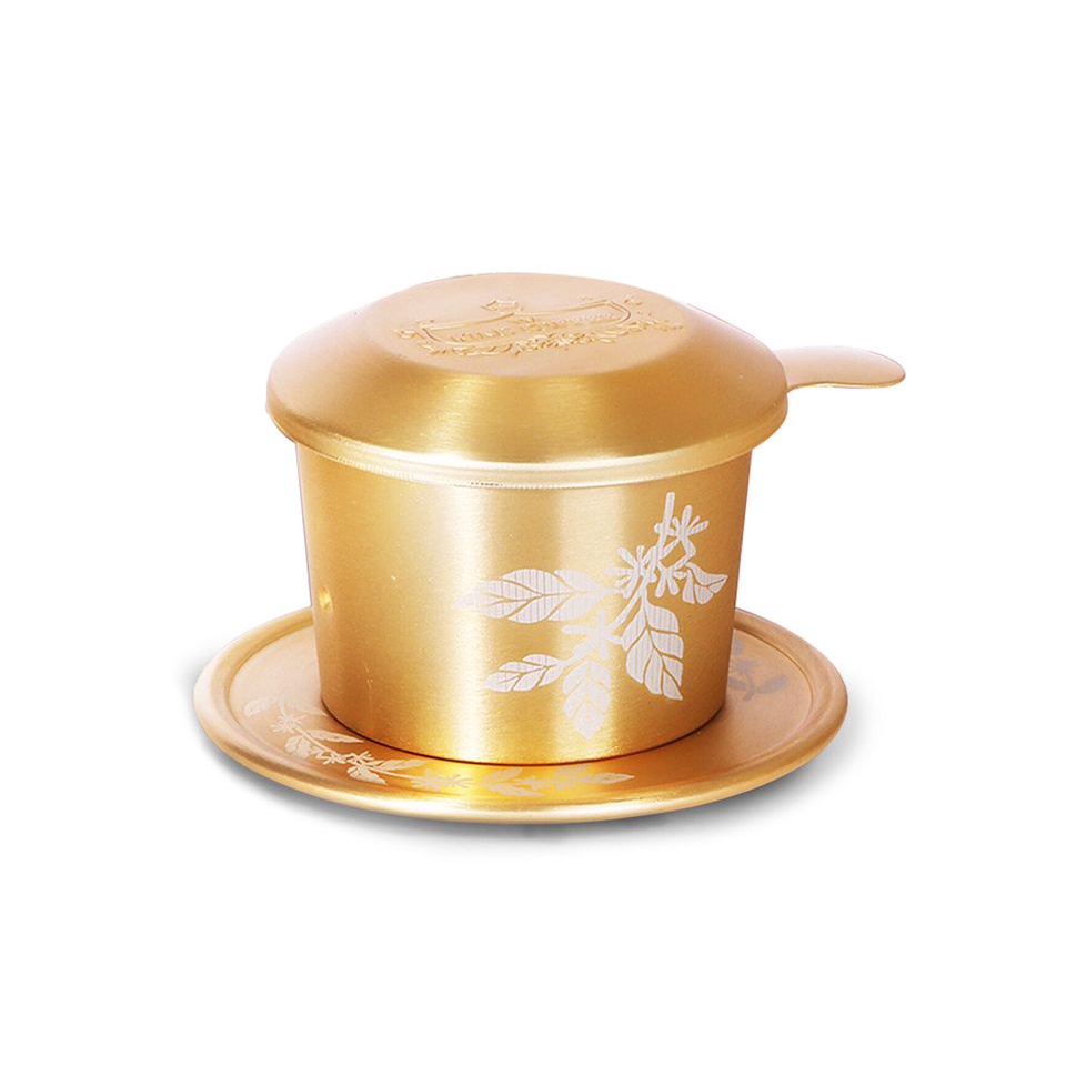 Phin pha cà phê mạ vàng cao cấp King Coffee 170 ml