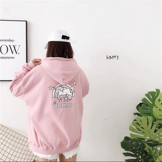 1hitshop Áo HOODIE Hồng Kì Lân Unicorns Unisex