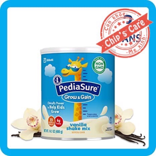 Sữa Pediasure grow Mỹ hộp 395g