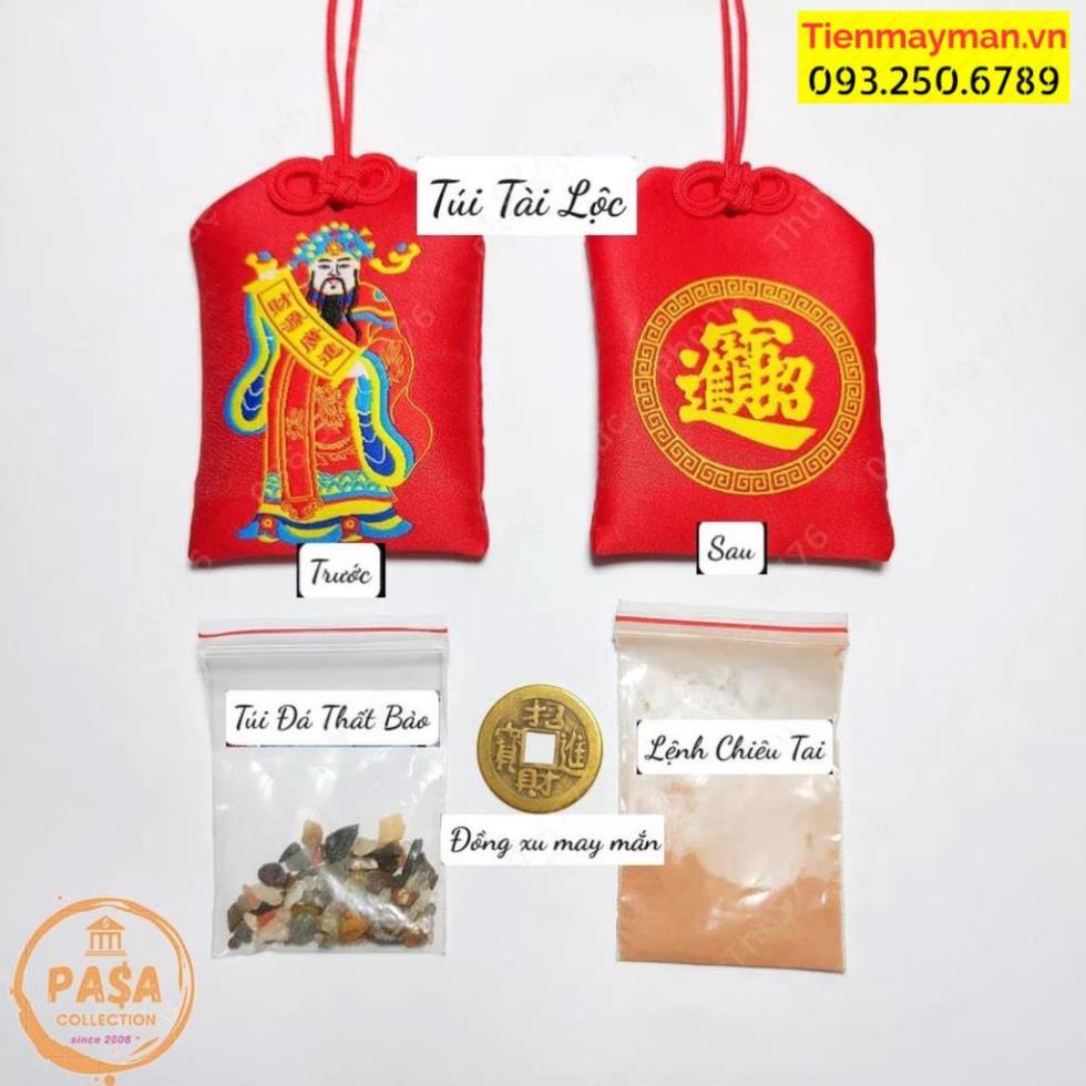 [Siêu Sale] Túi Thần Tài May Mắn Vượng Tài Vượng Phúc Gia Tăng Tài Lộc [Đã Khai Quang]