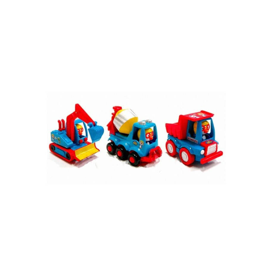 Xe Hạng Nặng Pororo 3 Loại Pororo heavy equipment set