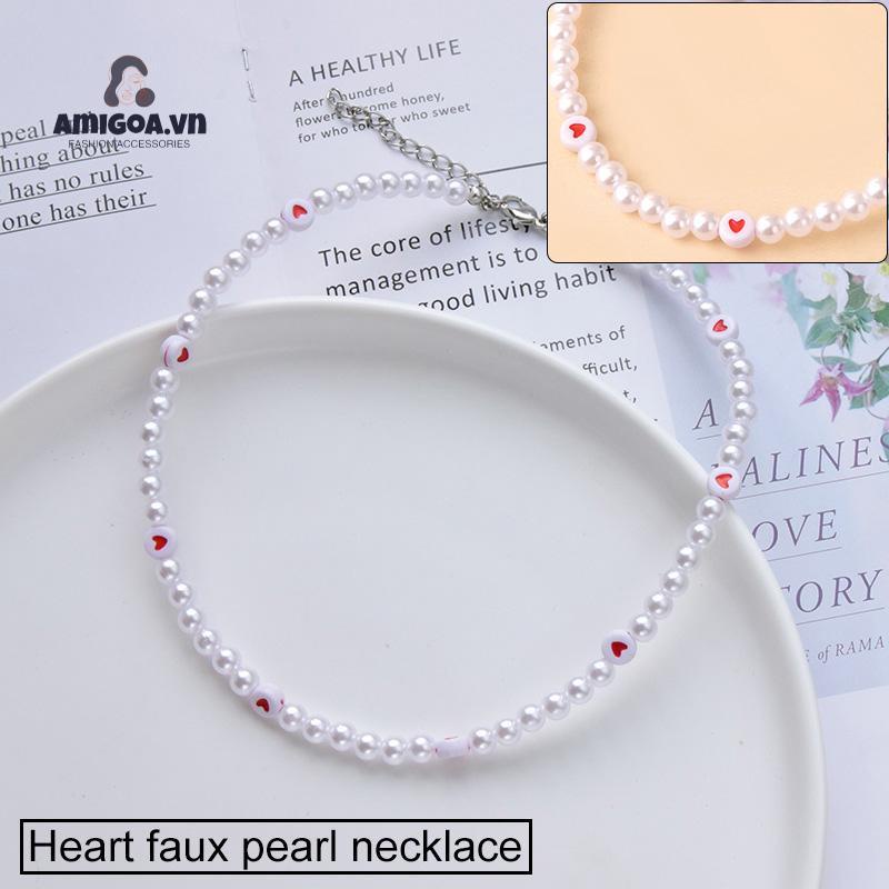✨✨Vòng cổ Ngọc Trai Nhân Tạo Thời Trang Dành Cho Nữ