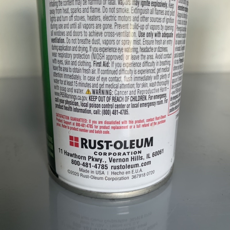 Sơn chịu nhiệt cao cấp thương hiệu Rust-Oleum tốt nhất số 1 của Mỹ (340g)