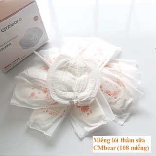 Thấm sữa Cmbear 108 miếng cho mẹ sau sinh