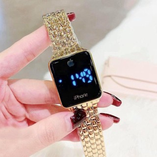 đ/hồ IPmàn hình CẢM ỨNG điện tử quai hợp kim ko rỉ pin siêu bền thời thượng(đ/hồ thời trang nữ)