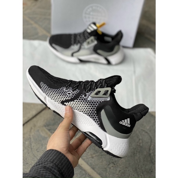 Giày thể thao sneaker alpha bounce 2020 đen trắng