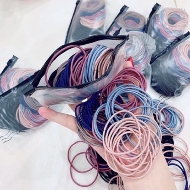 DÂY CỘT TÓC 100 SỢI Mix Nh Màu