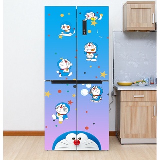 Decal dán Tủ Lạnh Doremon  chất liệu cao cấp