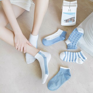 Set 5 đôi - Tất/ vớ cổ ngắn dễ thương