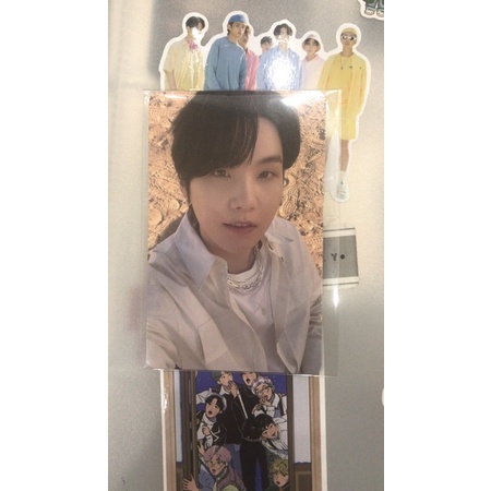 Card Bo Góc Pre-Order Album Proof Suga BTS