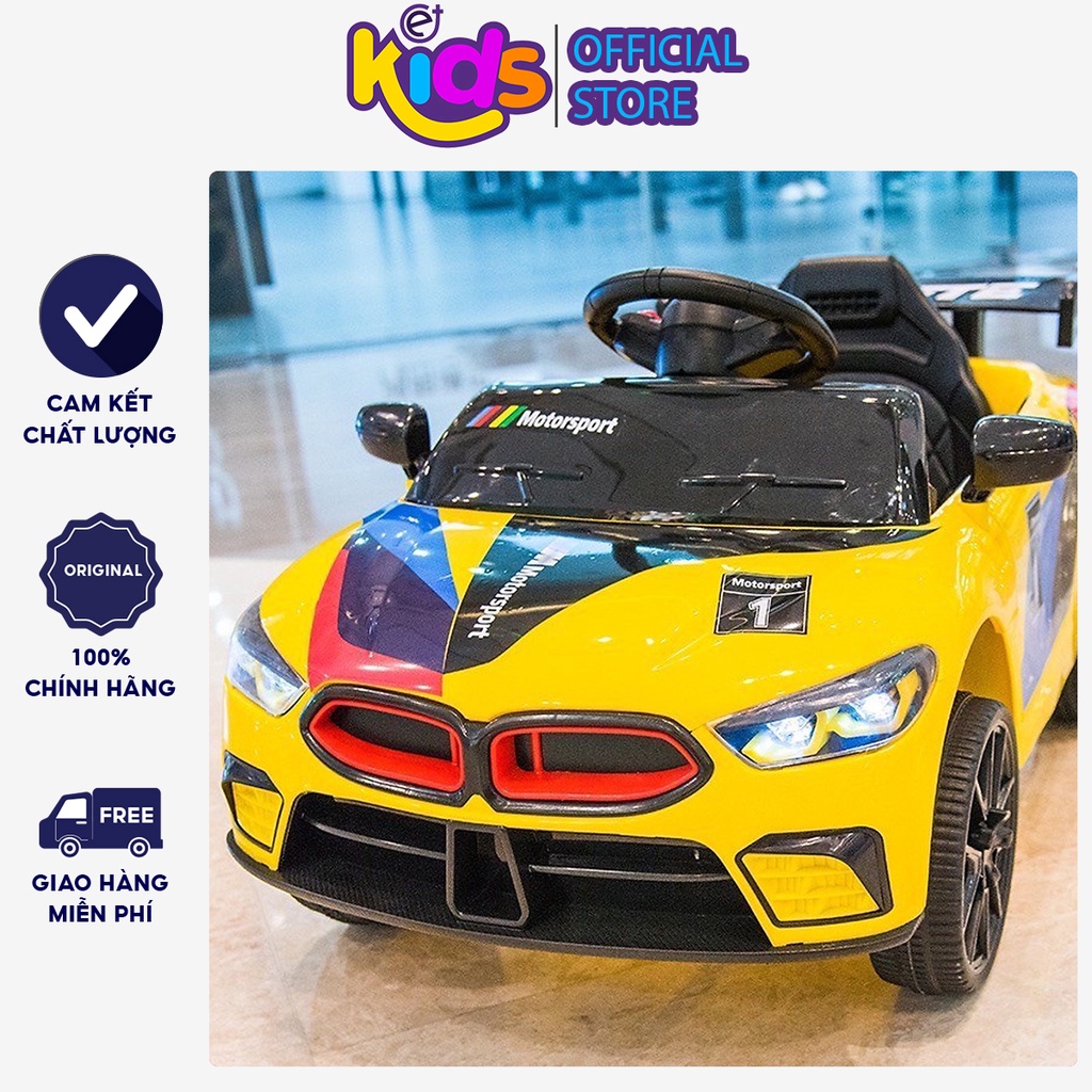 oto điện trẻ em oto điện cho bé BMW cao cấp tự lái và điều khiển từ xa