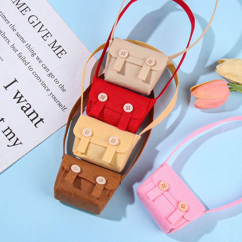 LAYOR1 Túi Đeo Vai Hình Vịt Dễ Thương Cho Búp Bê 30cm