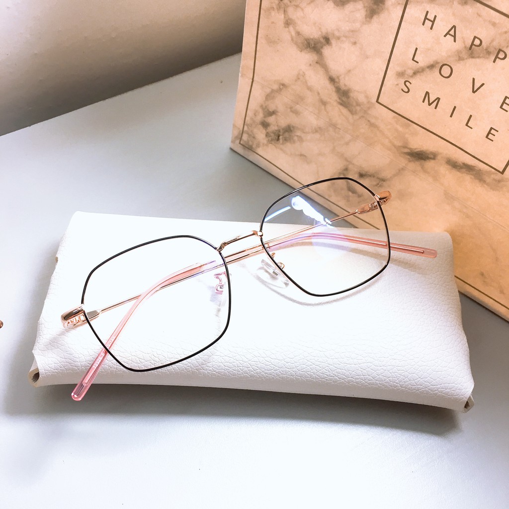 [Mã SKAMCLU7 giảm 10% cho đơn từ 0Đ] Gọng kính kim loại vuông 5256 nhận cắt cận viễn loạn | BigBuy360 - bigbuy360.vn