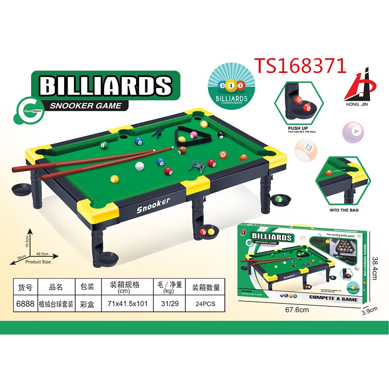 Bàn Bi A MiNi  cỡ to  cho bé  - Bàn Bida Mini Bằng Gỗ, Đầy Đủ Phụ Kiện - Đồ Chơi Cho Bé Và Người lớn