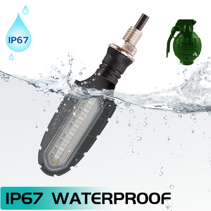 Đèn Tín Hiệu 16Led Chất Lượng Cao Dành Cho Xe Máy