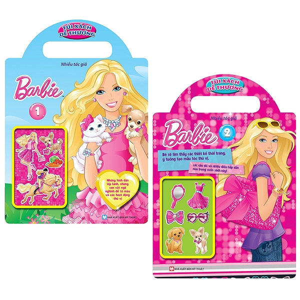 Sách - Bộ Túi Xách Dễ Thương Barbie (Bộ 2 Tập)