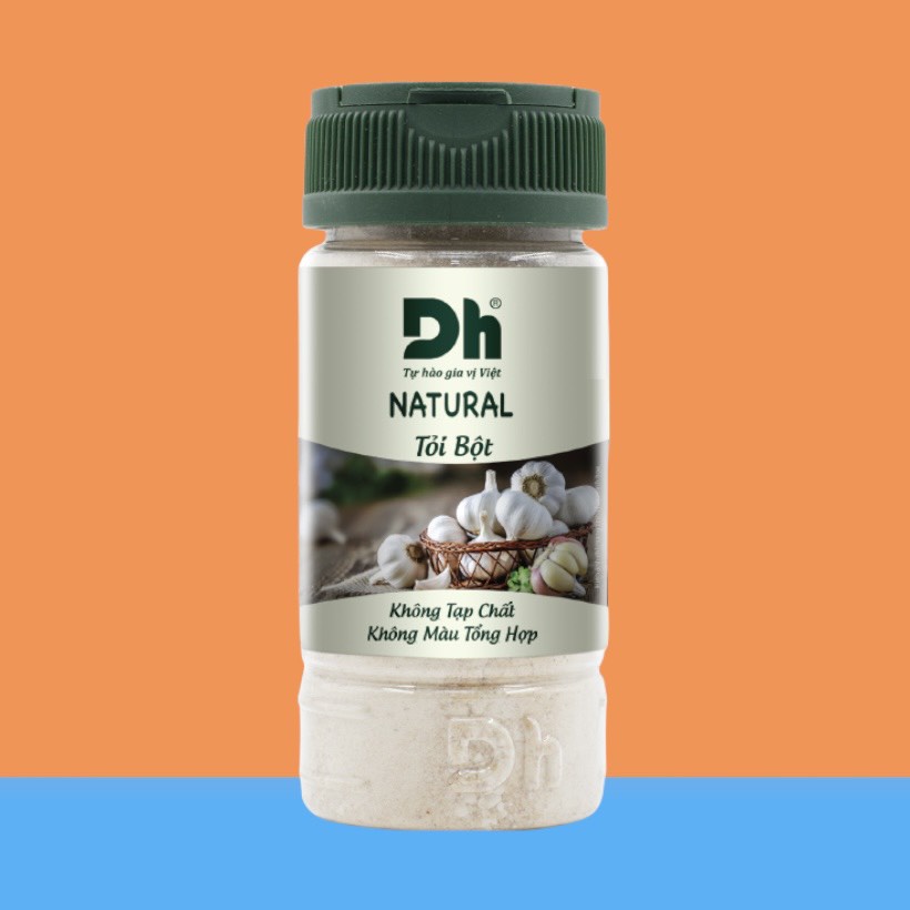 Bột tỏi Dh Foods Natural hũ 60g - Bột tỏi chất lượng cao