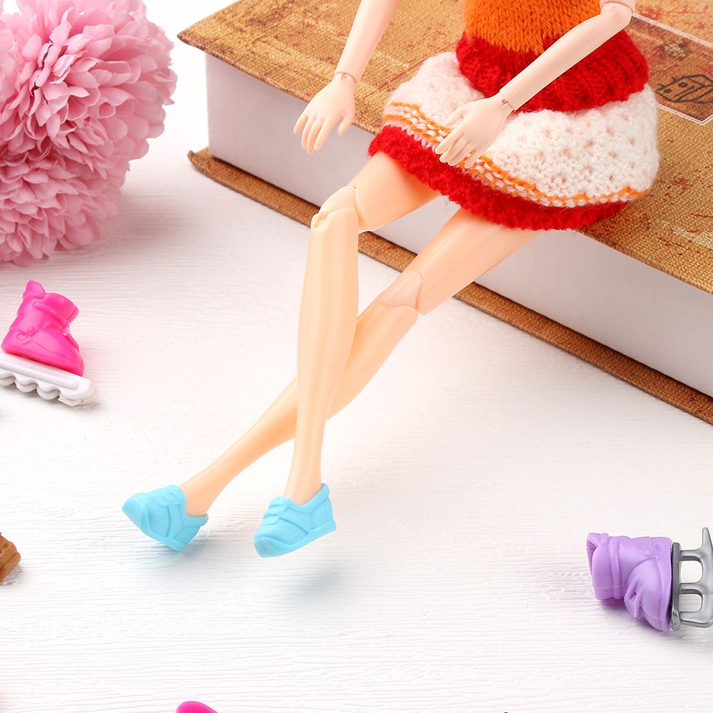 Giày búp bê BEBETTFORM bằng PVC chất lượng cao dễ thương 15 kiểu 1/8 8~16cm