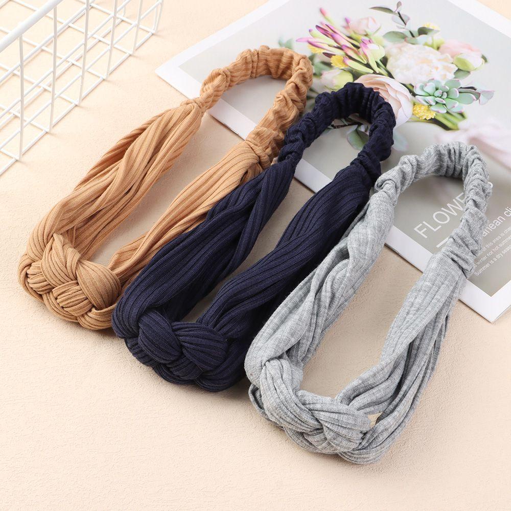 Băng Đô Thể Thao Dệt Kim Co Giãn Tốt Dùng Khi Tập Yoga