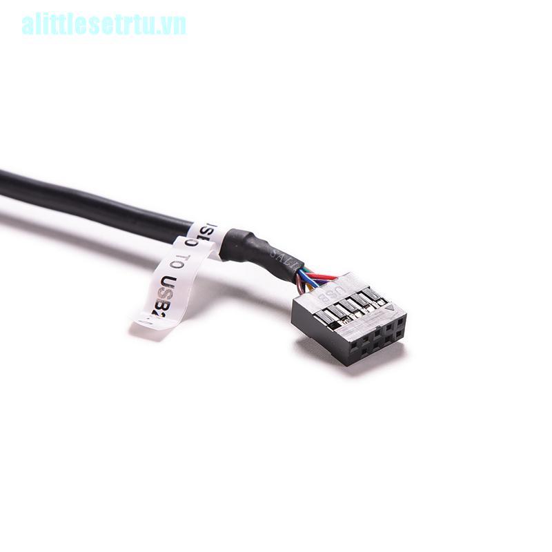 Bo Mạch Chủ Chuyển Đổi USB 2.0 9Pin Female Sang 20Pin USB 3.0 Male
