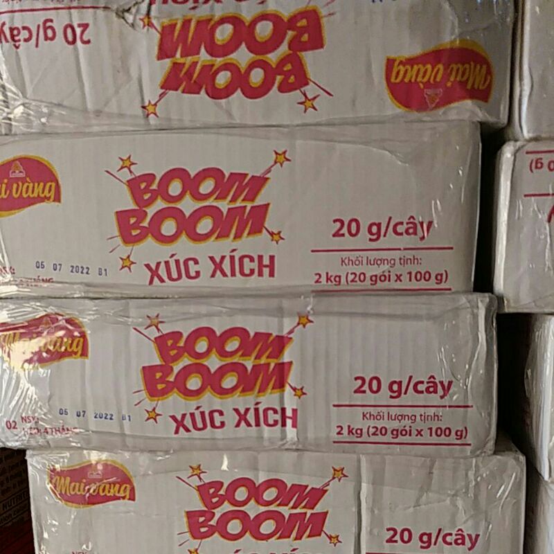 1 thùng xúc xích ăn liền (20 gói )tiện lợi