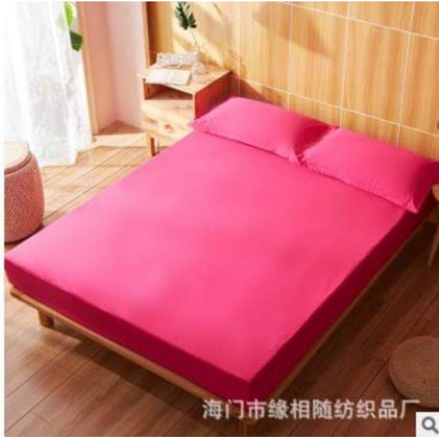 BỘ GA  GỐI 1 MẦU CHẤT LIÊU COTTON CHỐNG  THẤM NƯỚC