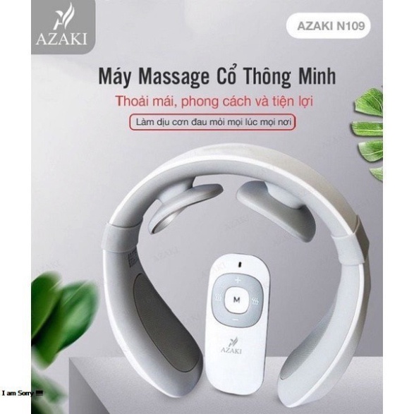 Máy Massage Vai Cổ Thông Minh AZAKI AZ-N109 Plus Hàng Chính Hãng