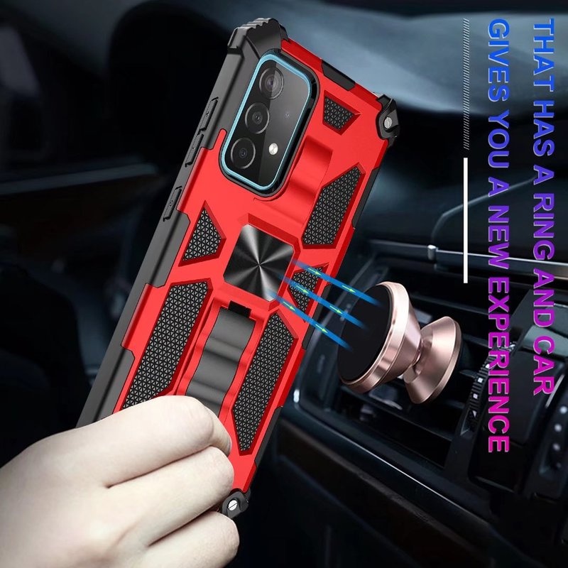 Ốp Điện Thoại Dạng Giáp Chống Sốc Có Giá Đỡ Nam Châm Cho iPhone 7 8 Plus X XS XR 11 11Pro Max SE 2020 SE 2022