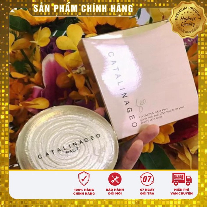 (HÀNG AUTH) Phấn phủ Geo Lamy Vàng siêu mịn (Hàng chính hãng)