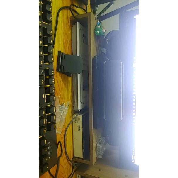 Kệ gỗ để màn hình máy tính,lap top cho bàn làm việc sịn xò Kích thước 20x50x10cm