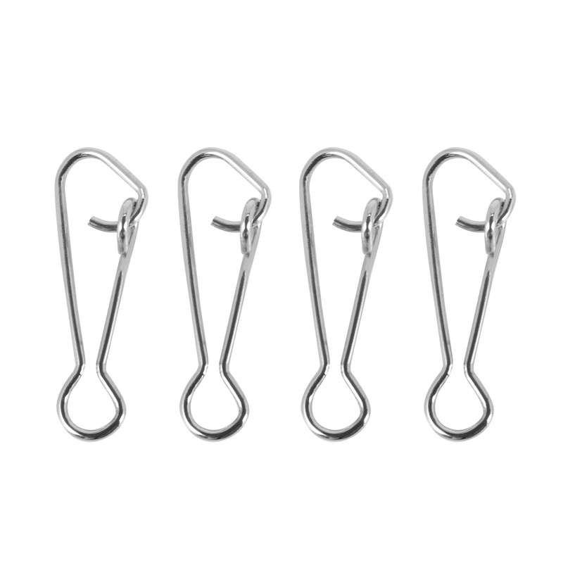 Bộ 100 móc khóa câu cá 16mm chất lượng