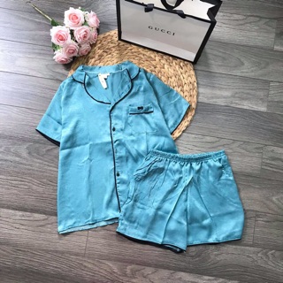 Bộ lụa đùi mặc nhà nữ BN312