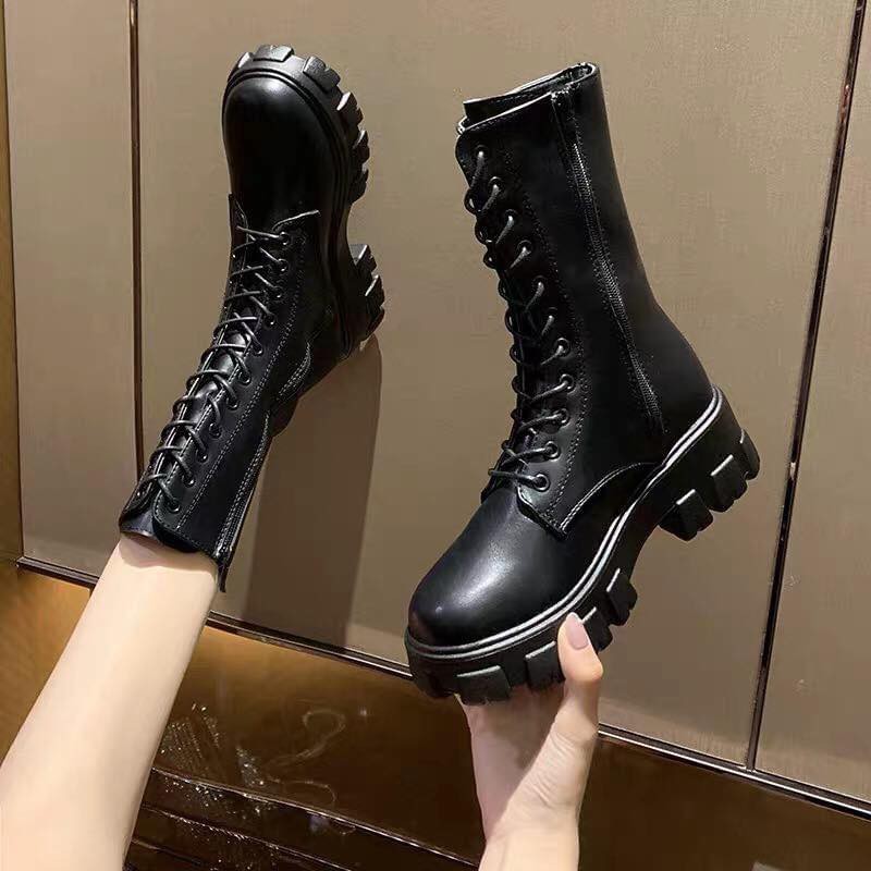 [Ảnh thật] Mùa thu và mùa đông, giày bốt nữ 2021 mới | BigBuy360 - bigbuy360.vn