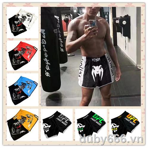 Quần Tập Muay Thai/Boxing Cao Cấp Thời Trang✼☫Quần Short Thể Thao Thời Trang Năng Động Cho Nam