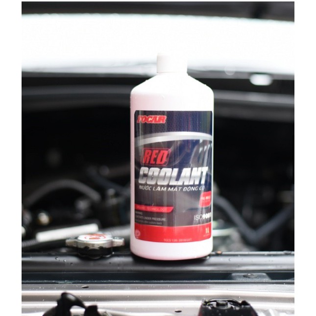 Nước làm mát động cơ ô tô Focar Red Coolant