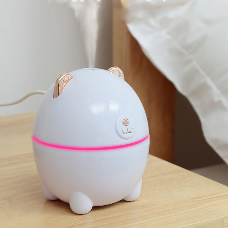 Máy Phun Sương Tạo Ẩm Hình Gấu Dễ Thương 220ml