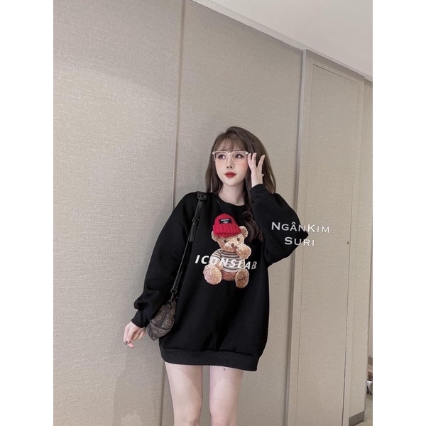 ✨💕Áo foodie in hình gấu nón 4D