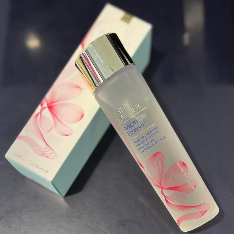 Nước thần Estee Lauder Micro Essence 200ml bản limited hoa anh đào