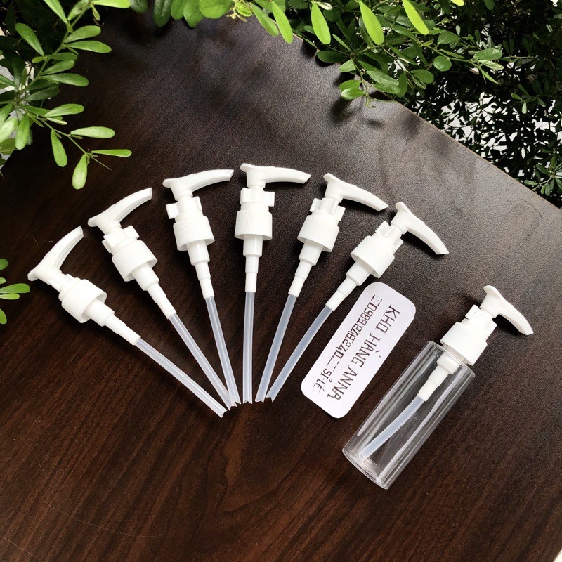 Chai pet trong suốt 20ml/ 30ml / 50ml / 100ml xịt sương, xịt nhỏ giọt, nắp bật, nắp nhôm - Bình Xịt nước chiết nước hoa