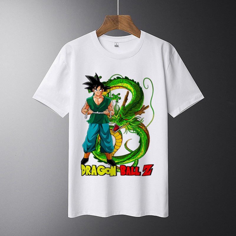 Áo thun áo phông không cổ nhiều mẫu Form đẹp chất đẹp - In hình Rồng Thiêng 7 viên ngọc rồng R1 - Album R