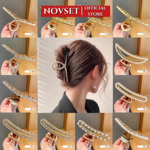 Kẹp Tóc Hàn quốc Đẹp kim loại nhiều mẫu cho nàng [ MÃ C604 ]