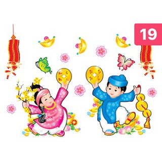 Decal trang trí tết MS18-24