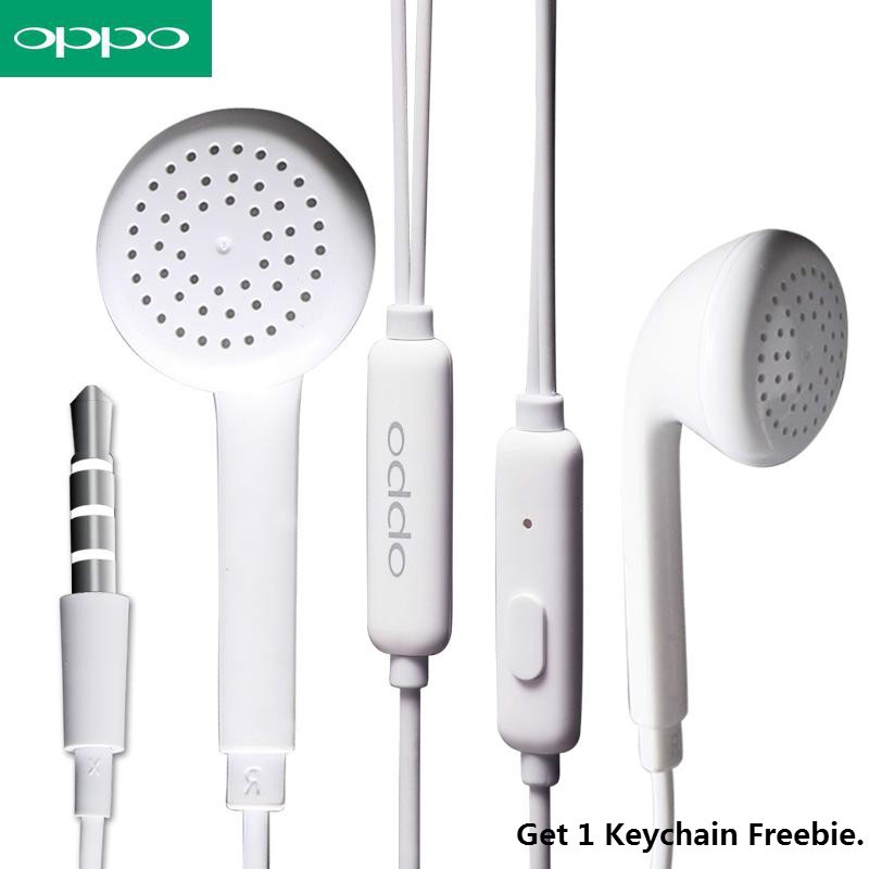 Tai Nghe Điện Thoại OPPO dây 3.5mm Có Mic đàm thoại hàng chính hãng
