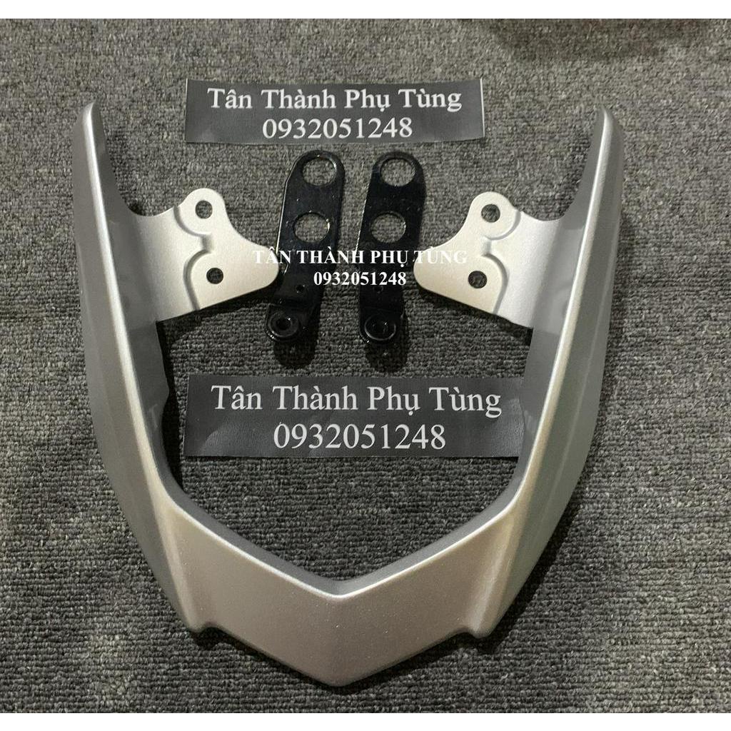 Cảng sau Winner V1 zin gắn Winner X kèm bass (đã cắt sẵn) - màu BẠC